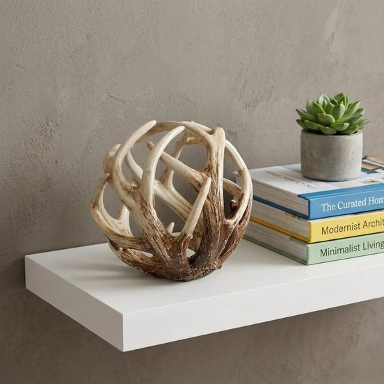 Antler Statue - Resin Antler Shaped Sculpture