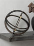 Armillary Sculpture - Sphere Metal Tabletop Statue