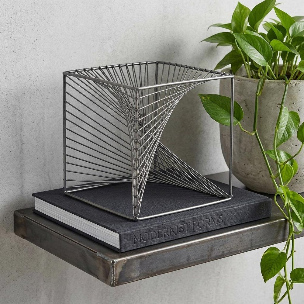 Square Metal Cube - 8