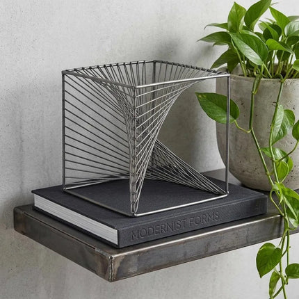Square Metal Cube - 8