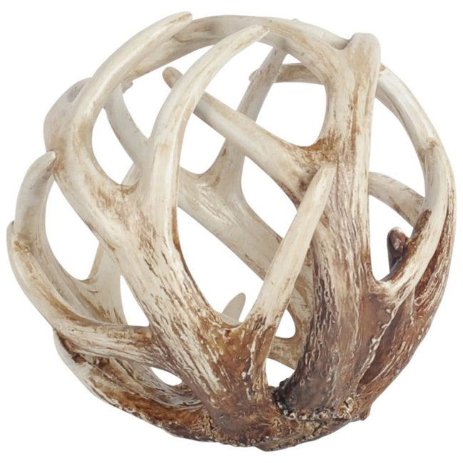 antler statue from front