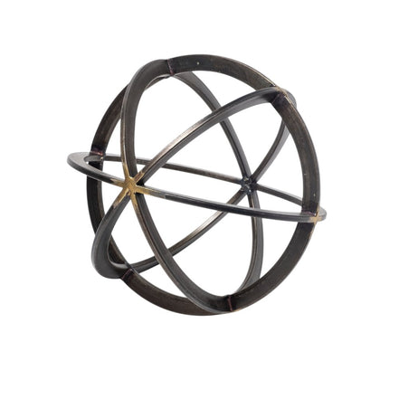 armillary sculpture from angle