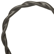 braided sculpture close up top