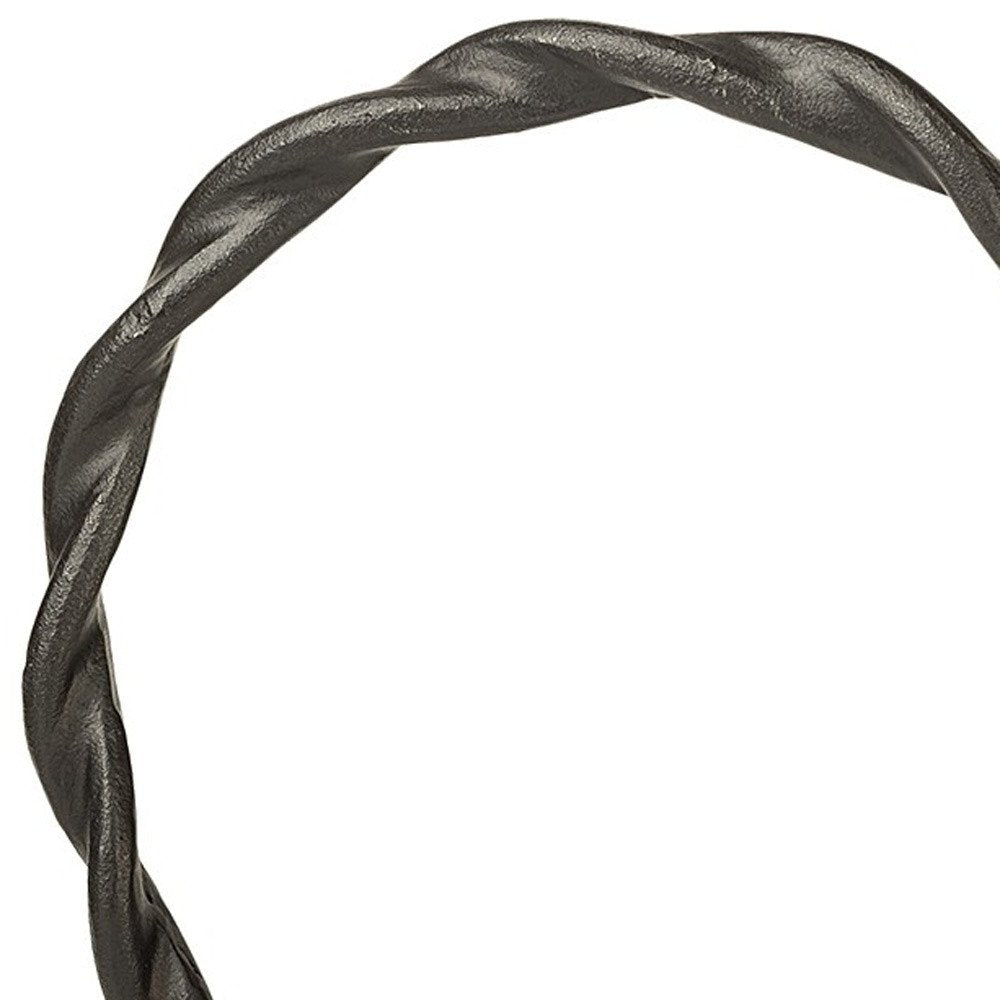 braided sculpture close up top