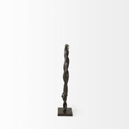 braided sculpture from side