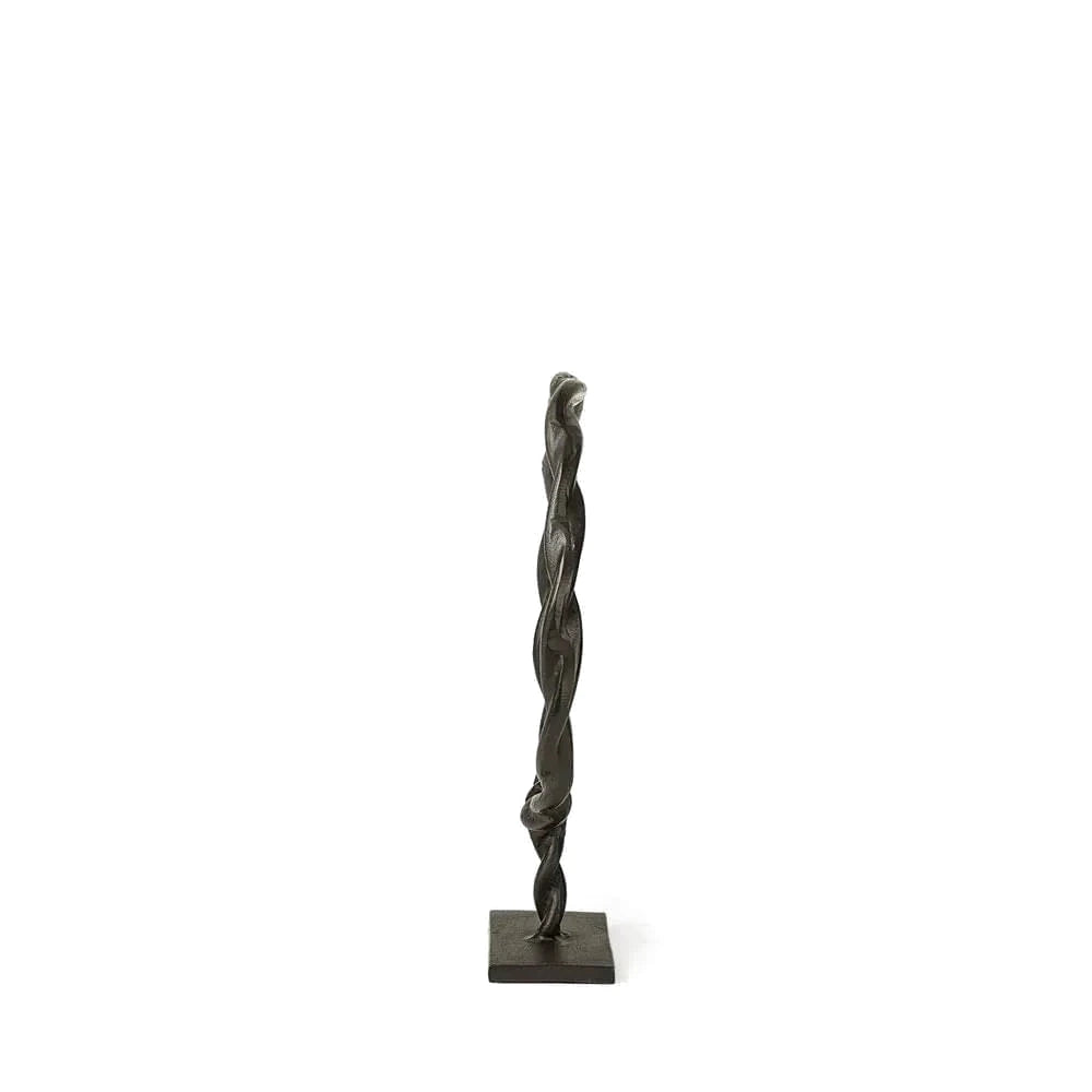braided sculpture from side