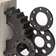 gear art sculpture bookend