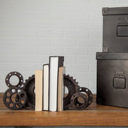 gear art sculpture display