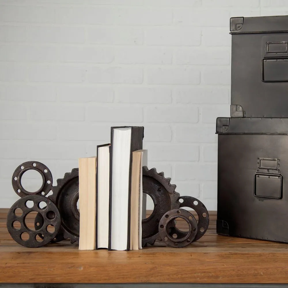 gear art sculpture display
