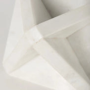 geometric square sculpture close up
