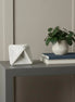 geometric square sculpture display