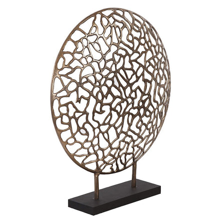 sea coral sculpture from angle