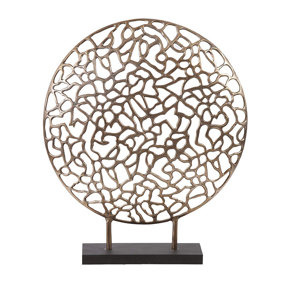 sea coral sculpture from front