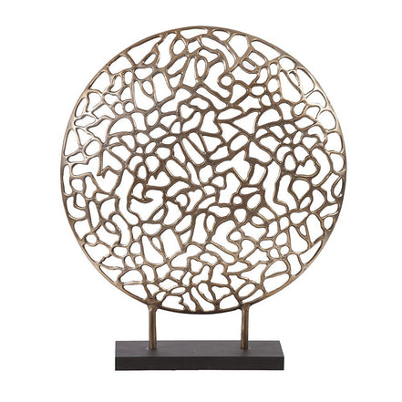 sea coral sculpture from front