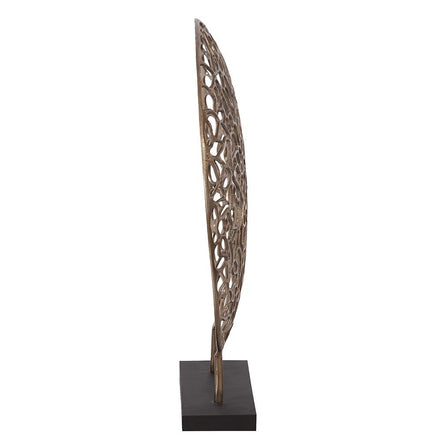 sea coral sculpture from side