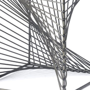 square metal cube close up