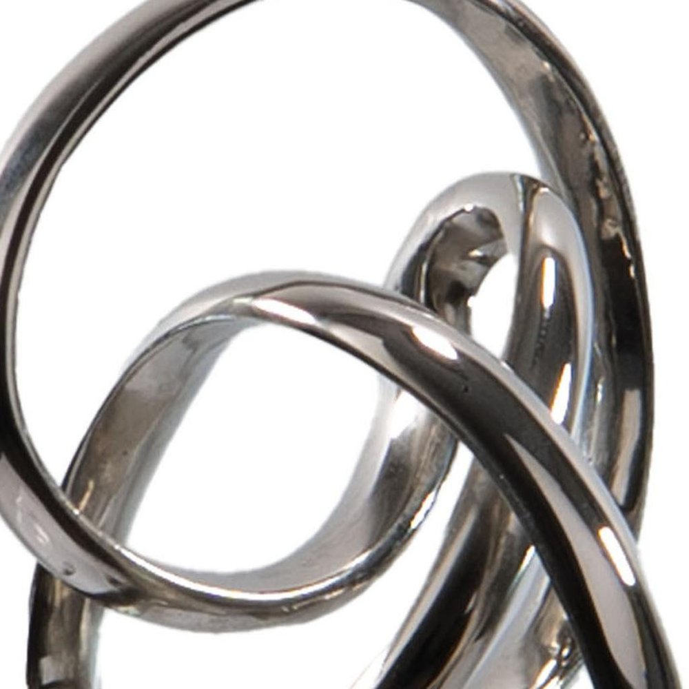 swirl sculpture close up