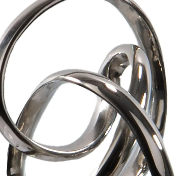 swirl sculpture close up