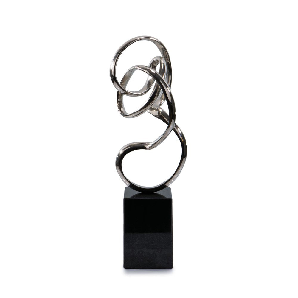 swirl sculpture from front