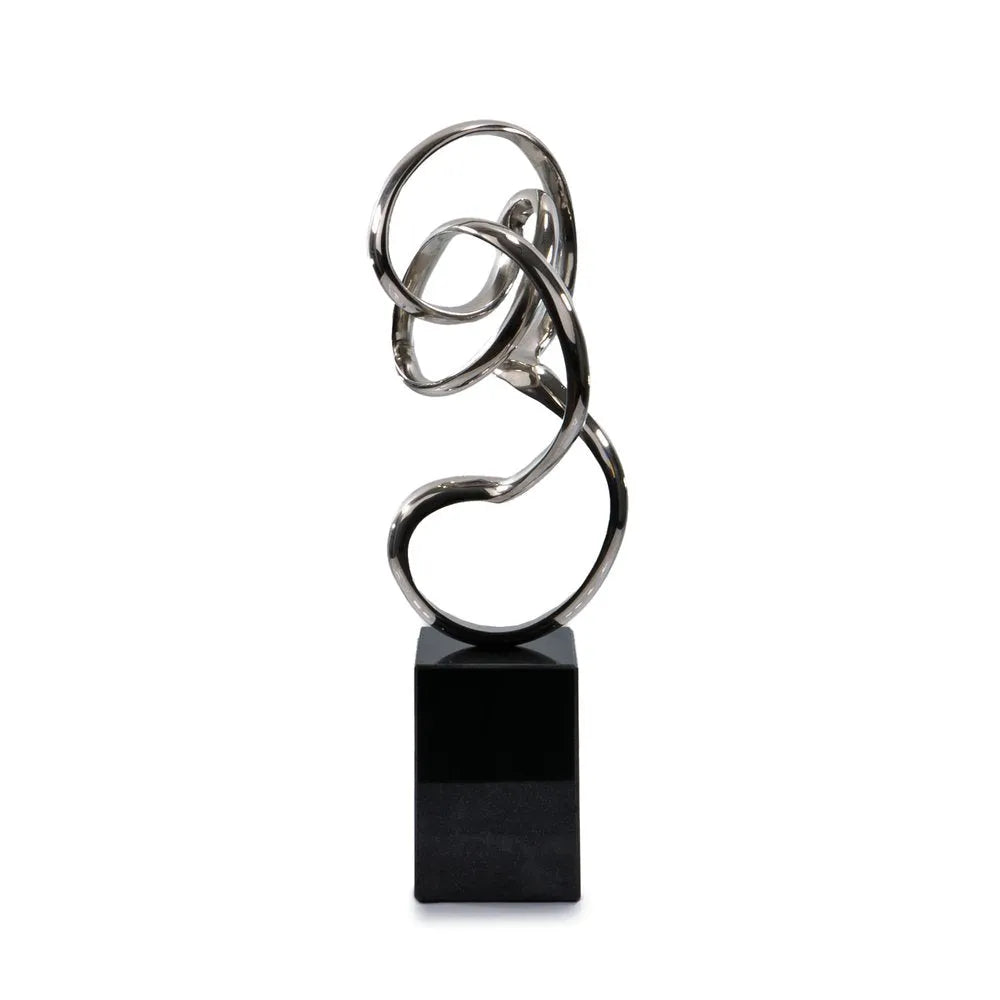 swirl sculpture from front