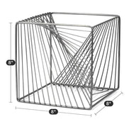The Cornerstone - Square Metal Cube dimensions