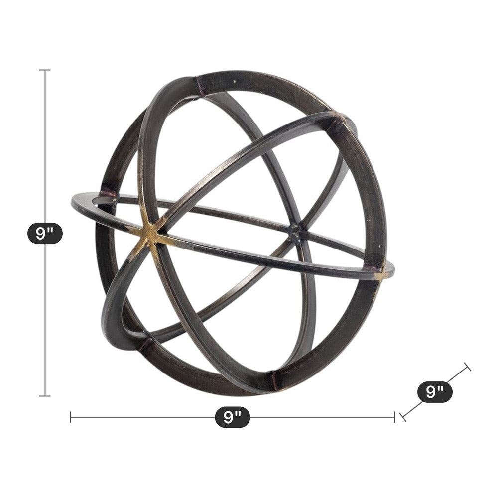 The Orbit - Armillary Sculpture dimensions